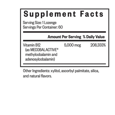 Methyl B12 5000 (formerly Active B12 5000)
